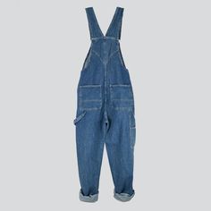 Bring back the 90s with our unrubbed men's denim dungaree from the 2023 Spring-Summer Collection ââ‚?an iconic piece that'll make you stand out in every crowd!Why You'll Love ItThis dungaree is designed to keep you stylish. comfortable. and on-style. Its medium wash and loose fit provide a timeless look and fit type that you can rock day or night. Plus. the suspenders & buttons closure. intricately painted prints. and sanded finish all come together to make this an unforgettable piece.Unmissable Utility Denim Bib Front Bottoms, Utility Denim Bottoms With Bib Front, Retro Dark Wash Cotton Denim Jumpsuit, Relaxed Fit Denim Jeans With Bib Front, Relaxed Fit Bib Front Denim Jeans, Blue Straight Leg Overalls For Streetwear, Denim Bib Front Overalls, 90s Style Blue Denim Overalls, 90s Style Blue Cotton Denim Jumpsuit