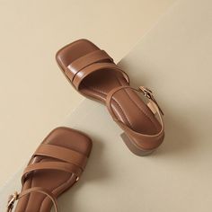 CHIKO Mary Katherine Open Toe Block Heels Heeled Sandals feature leather upper, synthetic lining, rubber sole. Heel height is approx. 2" (5 cm) Chiko Shoes, Flatform Sandals, Heeled Sandals, High Heel Sandals, Cute Shoes, Summer Shoes, Strap Sandals, Chunky Heels, Platform Sandals