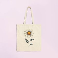 Embrace the simple elegance of nature with our Delicate Daisy Tote Bag. This beautiful tote features a delicate daisy design that adds a touch of grace and charm to your everyday look. Made from high-quality canvas, it offers durability and style, with a spacious interior perfect for carrying your essentials. 💠 Features 💠  .: 100% premium quality cotton canvas .: Heavy fabric (12 oz/yd² (406.9 g/m .: Sewn-in label .: Available in natural and black colors  💠 sparkemotions 💠 Have a Pleasant Shopping Experience. oooooo Flower Shaped Shoulder Bag For Everyday Spring, Flower Shaped Shoulder Bag For Spring, Everyday Spring Flower Shoulder Bag, White Flower Shoulder Bag For Everyday Use, White Flower-shaped Shoulder Bag For Everyday Use, Summer Flower-shaped Canvas Bag, Floral Canvas Bag For Daily Use In Summer, White Flower-shaped Canvas Bag For Spring, Beige Flower-shaped Canvas Bag For Daily Use