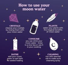 Spell Ingredients, Lunar Witch, About Moon, Witch Rituals, Moon Water, New Moon Rituals