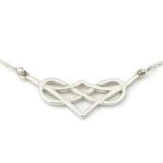 A wonderfully captivating Celtic knot necklace from Ortak, superbly crafted from sterling silver or 9ct yellow gold. Available from Ogham Jewellery http://www.oghamjewellery.com/Silver-9ct-Gold-Celtic-Necklace-N37-p/1218.htm Celtic Knot Necklace, Celtic Necklace, Celtic Knotwork, Necklace Design, Knot Necklace, Gothic Jewelry, Matching Bracelets