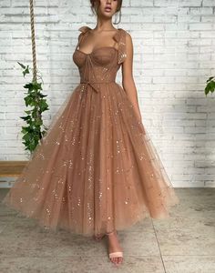 Corset Frock, Brown Homecoming Dresses, Blush Pink Prom Dresses, Pink Prom Dresses Short, Safari Costume, Bridal Capelet, Midi Prom Dress, Gold Prom, Frock Fashion