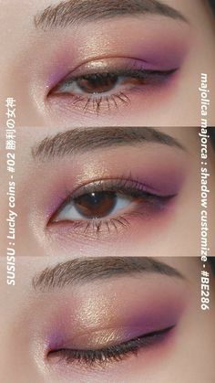 Makeup Glitter, Korean Eye Makeup, Eye Makeup Designs, Makeup Eye Looks, Asian Eye Makeup, Creative Makeup Looks, Eye Makeup Art, Makeup Pictures