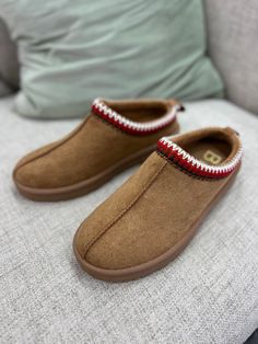 Stay comfy with these Matisse Zen Slippers! These slid on slippers will have you out the door in no time. All sale items are final Cognac Shoes, House Shoes, Slide On, Shirt Accessories, No Time, The Door, Cognac, Sale Items, Rubber Sole