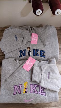 Matching Hoodies For Couples Nike, Rapunzel Y Flynn, Matching Hoodies For Couples, Disney Couple, Cute Date Ideas, Cute Nike Outfits, Matching Hoodies, Bf Gifts