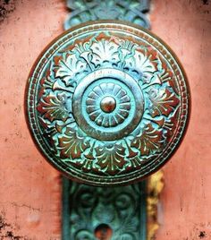 Ornate Door, Tricia Guild, Door Knobs And Knockers, Antique Door Knobs, Door Detail, Bohemian Aesthetic, Antique Door, Old Doors, Fine Art Photography Print