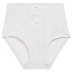 Whipped High Rise in White | Women's White High Rise Underwear – Negative Underwear White Brief Bottoms With Wide Waistband, White Bottoms With Contoured Waistband For Summer, Summer White Bottoms With Contoured Waistband, Chic Seamless White Bottoms, Chic Seamless High-waist Bottoms, Chic Seamless High Waist Bottoms, Chic White Seamless Bottoms, Chic Seamless Spring Bottoms, Chic High Waist Seamless Bottoms