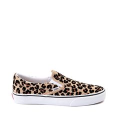 Vans Slip-On Skate Shoe - Leopard | Journeys Leopard Vans, Leopard Print Vans, Vans Shoes Women, Backpacks For Men, Vans Skate, Black Slip On Shoes, Skate Style, Leopard Fashion, Skate Shoe