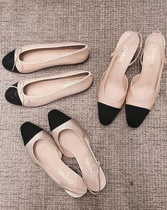 Slingback Chanel, Espadrilles Chanel, Elle Ferguson, Mode Shoes, Classic Chanel, Gabrielle Chanel, Slingback Shoes, 가을 패션, Dream Shoes