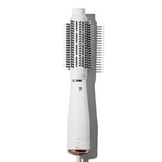 One-step blowouts that leave hair looking healthy—not dull and dry. It’s about time. Designed to dry and style in one go, T3 AireBrush Round delivers even heat—no hot spots—that helps protect hair’s natural moisture and shield against damage.1 The result? 2x faster styling2 that’s gentle on hair, with visibly smoother, shinier results.3 Turns out you can have it all. Now featuring a 2.5" round brush custom-designed to reach roots and detail ends, for volume, body, waves and bends. | T3 Airebrush Curling Techniques, Hair Dryer Accessories, Rotating Curling Iron, Curling Tools, Hair Appliances, Shower Head Filter, Barrel Curling Iron, Hair Diffuser, Best Hair Dryer