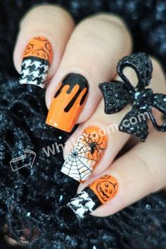 Get ready to spookify your nails with Halloween Nail Art! 🎃💅 Transform your fingertips into cute pumpkins, spooky ghosts, and eerie spiders. Mix bold colors like orange and black, and add fun stickers or decals for an extra festive touch. Show off your boo-tiful nails all October long! #HalloweenNails #SpookyMani #NailArtFun Halloween Nail