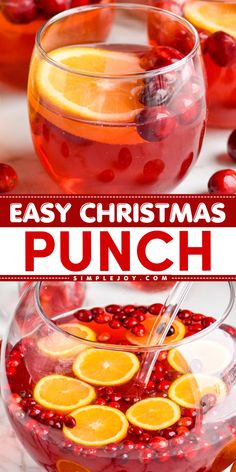 Get the party started with Easy Christmas Punch! This easy holiday drink combines vodka, pomegranate liqueur, cranberry juice cocktail, Sprite, pineapple juice, and ginger ale for a festive mix of flavors. Try this easy drink recipe today and toast to holiday cheer! Rudolph Punch Alcohol, Christmas Punch Bowl Recipes Alcholic, Rum Punch Recipes For A Crowd, Christmas Punch Non Alcoholic, Christmas Alcoholic Punch, Simple Punch Recipe, Alcoholic Christmas Punch, Punch Non Alcoholic, Easy Christmas Punch