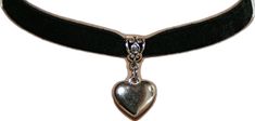 Adjustable Heart Pendant Choker For Parties, Black Heart-shaped Metal Choker, Adjustable Heart Shaped Choker Gift, Black Metal Choker For Valentine's Day, Black Heart Pendant Choker, Elegant Black Heart-shaped Choker, Elegant Black Heart Pendant Choker, Gothic Adjustable Choker For Valentine's Day, Gift Black Ribbon Choker Necklace