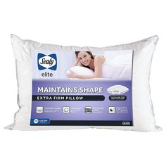 an extra firm pillow that is made with the softest materials and no filler