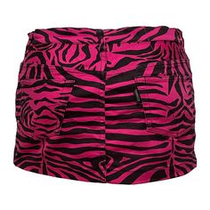 condition 9/10 color pink × black size s waist 36cm, hips 43cm, length 31cm by flat cotton 95% polyurethane 5% made in china free shipping worldwide (takes around 5days) Zebra Print Mini Skirt, Black Mini Skirt Outfit, Purple Zebra Print, Pink Zebra Print, Zebra Print Skirt, Mcbling 2000s, Purple Zebra, Rawr Xd, Print Mini Skirt