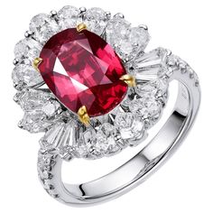 Expertly crafted and elegantly designed, the GEMCOOK Jewellery Jedi Knight Spinel Ring features a stunning 3.14 carat Jedi Knight Spinel. This luxurious ring exudes a timeless beauty that will elevate any outfit. Indulge in the allure of this exquisite piece and make a statement with the power of natural gemstones. Discover the beauty of the GEMCOOK Jewellery Jedi Knight Spinel Ring. The elegant band is adorned with a stunning spinel gemstone, fit for a true warrior. With its expert craftsmanship and powerful design, this ring radiates strength and sophistication. A must-have for any jewelry collection. S:3.14ct d:2.559ct 7.86g GUILD/GRS Knight Ring, David Morris, Spinel Stone, Spinel Jewelry, Spinel Ring, Spinel Gemstone, Jedi Knight, High Jewelry, Cocktail Rings