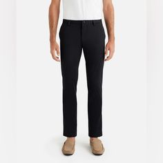 Men’s Rhone Commuter Pant Slim | New With Tags | Sz 33w - 31l | Black - Size Was Too Small And Missed Return Window - Partner Owns Multiple Pairs Of These - Wear To Work Or Out -4.7 Stars On Rhone Website Lifestyle Pants With Stretch Flex-Knit Fabric For Maximum Mobility Slim Fit Wrinkle Resistant Security Zipper Pocket Media Pocket Gusset For Comfort And Mobility Machine Wash Cold With Like Colors Only, Lay Flat To Dry Do Not Bleach, Tumble Dry, Iron, Dry Clean Or Use Fabric Softener Imported # Black Tapered Leg Chinos For Business, Business Casual Black Chinos With Welt Pockets, Business Black Chinos With Welt Pockets, Black Chinos With Welt Pockets For Business, Casual Black Business Chinos, Black Cotton Business Pants, Classic Black 4-way Stretch Pants, Black Cotton 4-way Stretch Bottoms, Black 4-way Stretch Cotton Bottoms