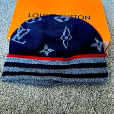 Louis Vuitton Men’s Beanie Great Condition Louis Vuitton Blue, Mens Beanie, Louis Vuitton Accessories, Louis Vuitton Men, Accessories Hats, Color Blue, Mens Accessories, Louis Vuitton, Hats