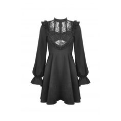 Click here to find out about the black gothic long-sleeved mini dress from rebelsmarket, part of our latest gothic dresses collection ready to shop online today Gothic Dresses, Gothic Dress, Little Dresses, Long Sleeve Mini, Long Sleeve Mini Dress, Simple Dresses, Dress Collection, The Black, Click Here