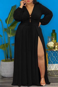 White Plus Size Dresses, Black Dress Elegant, Plus Size Black Dresses, Dress Elegant Long, Look Plus Size, Plus Size Formal Dresses