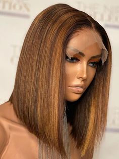 Short Bob Styles, Highlight Wig, Hair 360, Goddess Braids Hairstyles, Short Human Hair Wigs, Lob Hairstyle, Protective Hairstyles Braids, Beautiful Hair Color