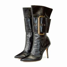 Manolo Blahnik boots Manolo Blahnik Boots, Boots Y2k, Y2k Boots, High Heel Ankle Boots, Fancy Shoes, Girly Shoes, Shoe Inspo, Heel Ankle Boots, Aesthetic Shoes