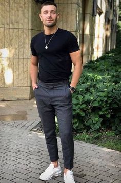 Stylish Men Casual, Mens Casual Dress Outfits, Mens Fashion Casual Outfits, Stylish Mens Outfits, Mens Casual Dress, Business Casual Men