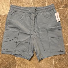 Stylish Summer Men’s Cargo Shorts. Size Large. Brand New With Tags. Blue Cargo Shorts With Pockets For Summer, Utility Blue Shorts With Side Pockets, Blue Utility Shorts With Side Pockets, Blue Cotton Utility Shorts, Fashion Promotion, Pacsun Shorts, Camouflage Shorts, Pacsun Mens, Men Faces