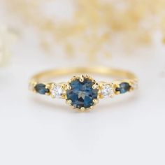 Blue Gem Rings, Gem Rings, Playing Sports, Blue Topaz Gemstone, Gem Ring, Blue Gems, Wedding Board, Gems Jewelry, London Blue Topaz