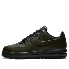 Nike Lunar Force 1 Duckboot Low 'Sequoia' AA1125-300 (SNKR/Retro/Skate/Casual/Low Top) Nike Lunar Force 1 Duckboot, Lunar Force 1 Duckboot, Nike Lunar Force, Nike Lunar, Duck Boots, Low Top, Force, Nike, Black