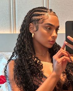 50 Stunning Braids for Black Women: Gallery & Video Showcase | 50 of the Best Braids for Black Women (Gallery & Video) | Aesthetic Braided Hairstyles For Women Goddess Braids Hairstyles, Braids Hairstyles Pictures, Braided Cornrow Hairstyles, Cute Box Braids Hairstyles, Quick Braided Hairstyles, Protective Hairstyles Braids, Pretty Braided Hairstyles, Natural Hair Braids