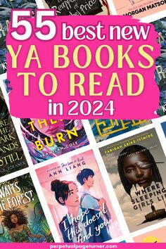 the top 5 best new ya books to read in 2021, with text overlay