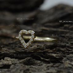 The ring made with Genuine SI clarity G-H color diamond and 14K solid yellow gold * SKU: SGR00788 * Made to Order. * Gold Purity: 14K Solid Yellow Gold (stamped) * Custom Gold Color: Yellow, Rose, White Gold * Custom Gold Purity: 9K/14K/18K (Charges Apply) * Diamond 100% Genuine Diamond * Diamond Weight: 0.09 ct. * Diamond Color: G-H * Diamond Clarity: SI1- SI2 * Diamond Cut: Brilliant Cut (Excellent) Product Measurements:- Ring Size: 2 to 10 (All sizes available) ✦ Size can be customized as per Love Heart Ring, Jewelry Valentines Day, Moonstone Engagement, Bar Stud Earrings, Moonstone Engagement Ring, Diamond Bar, Wedding Band Ring, Ring Minimalist, Valentines Jewelry