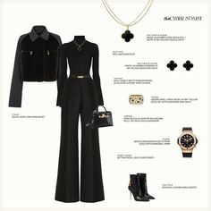 Ring Outfit, Effortless Outfit, Business Outfits Women, Classy Work Outfits, Warm Outfits, Blackpink Fashion, Diva Fashion, Casual Style Outfits, Luxury Outfits