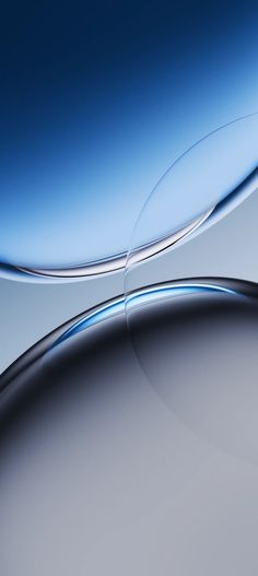 an abstract blue and white background with wavy lines in the center, as well as curved curves