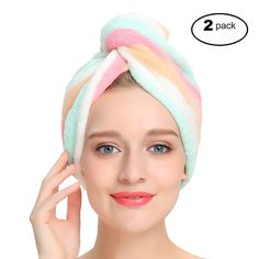 64 Brilliant Things On Amazon Every Adult AF Woman Needs Dry Long Hair, Hair Towel Turban, Turban Wrap, Microfiber Hair Towel, Towel Turban, Hair Blower, Fine Curly Hair, Static Hair, Hair Hat