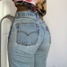 I Bought These Vintage, Had A Tailor Customize Down The Leg With Another Pair Of Vintage Levi’s To Make Them More Comfortable In The Thigh Area. No Alteration To The Hips. Feel Free To Request More Measurements. Jeans Custom, Vintage 501, Vintage Levis 501, Levis 501, Levi's Jeans, Vintage Levis, Levis Jeans, Levi's, Women Jeans