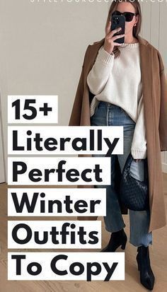 Winter Outfit Capsule Wardrobe, Winter Jeans Work Outfit, What To Wear In Cold Weather, Winter Stylish Outfits For Women, 2024 Winter Outfit Aesthetic, 2024 Fall Outfit Ideas, Fashion Inspo Outfits 2024, Winter Outfits 2023 2024, Outfit Ideas Winter 2024