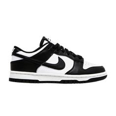 Buy Wmns Dunk Low 'Black White' - DD1503 101 | GOAT Nike Blazer Outfit, White Nike Shoes, Black And White Nikes, Shoe Wishlist, Popular Sneakers