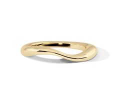 Wave Ring | Silent Opus Modern Wavy Rings With Polished Finish, Modern Wavy Jewelry For Anniversary, Modern Jewelry For Anniversary, Modern Twist Curved Ring With Polished Finish, Modern Twist Curved Rings With Polished Finish, Modern Wavy Jewelry For Formal Occasions, Modern Curved Yellow Gold Ring, Wavy Wedding Band, Wavy Ring