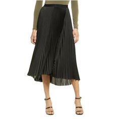 Nwt - New With Tags. Msrp $79.00 Chelsea28 Black Pleated Midi Skirt Plus Sized Xxl 2xl. Super Pretty, Great Quality Skirt! Spring Black Pleated Skirt Bottoms, Black Asymmetrical Pleated Skirt For Evening, Edgy Pleated Skirt For Night Out In Spring, Pleated Midi-length Bottoms For Night Out, Black Bottoms With Pleated Hem For Work, Black Asymmetrical Pleated Skirt For Spring, Spring Night Out Skirt With Pleated Hem, Spring Midi Pleated Skirt For Night Out, Spring Pleated Midi Skirt For Night Out