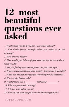 @ Most Beautiful Questions, Beautiful Questions, Vie Motivation, Journal Writing Prompts, Journal Writing, Self Improvement Tips, Journal Prompts, Food For Thought