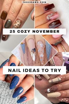 Save this pin for a curated collection of trendy nail designs perfect for the season! Get inspired with festive and stylish nail art ideas to elevate your look. #NovemberNails #NailArtInspo #FashionTrends Stylish Nail Art, Trendy Nail Designs