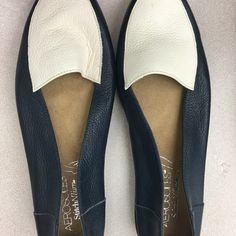 Brand New, Never Worn Aerosoles, Size 6 Flats. Top Pair Is The "Bet It All" Navy Blue W/Cream Leather Loafer, Selling On Amazon For $53-$69. White Medium Width Slip-on Flats, White Round Toe Flats With Cushioned Footbed, White Closed Toe Flats With Cushioned Footbed, White Cushioned Closed Toe Flats, White Flats With Ortholite Insole, White Flats With Ortholite Insole And Round Toe, White Flats With Medium Width And Round Toe, Casual White Almond Toe Flats, Blue Flats With Ortholite Insole And Round Toe