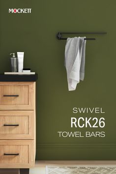 R.C.K 26 Swivel Towel Bars Towel Bars, Towel Bar, Easy Access, Bathrooms