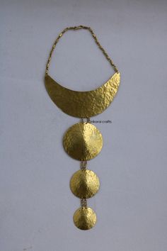 African Brass Necklace Brass Jewelry African Jewelry for - Etsy Costume Jewelry Chain Necklace With Round Pendant, Costume Jewelry Chain Necklace With Round Pendant For Gift, Brass Long Necklace For Gift, Long Brass Necklace For Gifts, Long Brass Necklace For Gift, Handmade Metal Dangle Choker, Handmade Dangle Chain Necklace For Gifts, Brass Round Pendant Necklace In Costume Jewelry Style, Brass Round Pendant Necklace Costume Jewelry