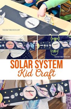 this solar system kid craft is so fun and easy to make