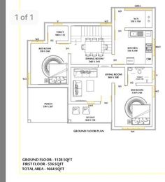 the floor plan for an apartment in india