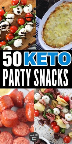 50 keto party snacks that are easy to make and delicious for the whole family