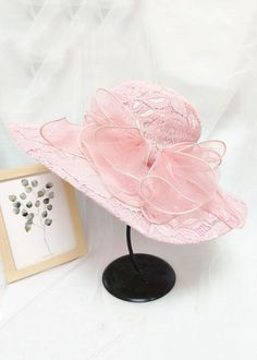 Chic Khaki Lace Bow Tulle Floppy Sun HatMade of fine Lace Bow Tulle.Hat Circumference: 58cm/22.62". Matches easily with daily hairstyle, dresses & Shirts Floppy Sun Hats, Daily Hairstyles, Lace Bows, Sun Hats, Lace, Hats, Hair Styles